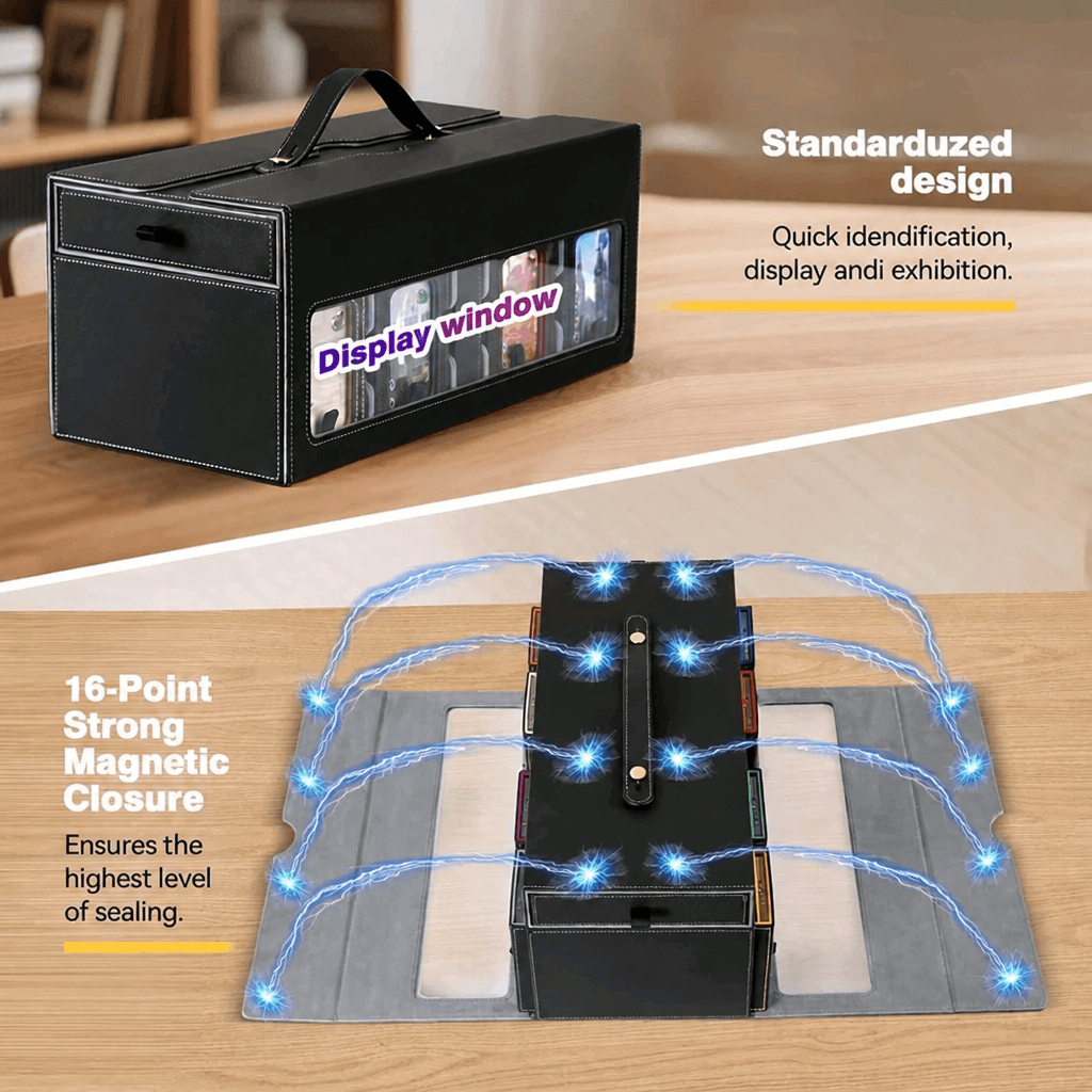 Commander Deck Box for MTG | 11-in-1 Trading Card Storage