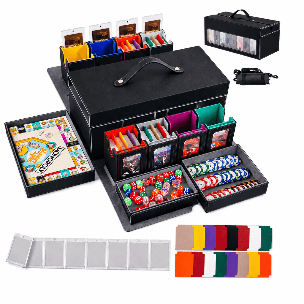 Commander Deck Box for MTG | 11-in-1 Trading Card Storage